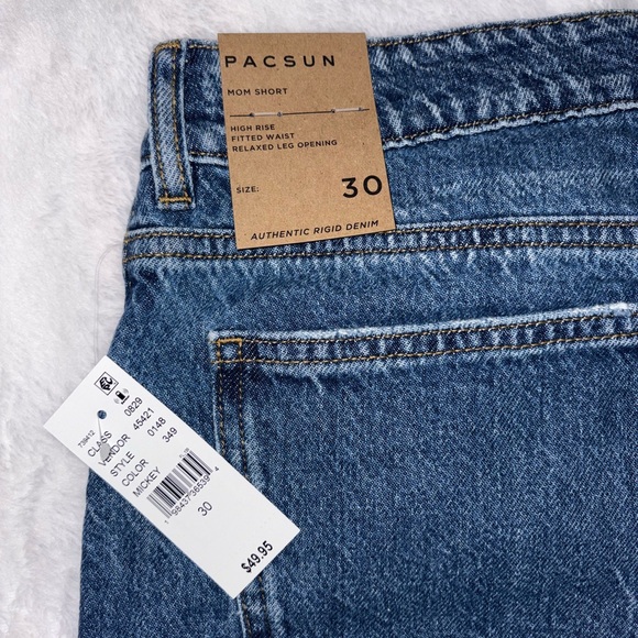 PACSUN Mom Short Denim Shorts - Picture 5 of 6